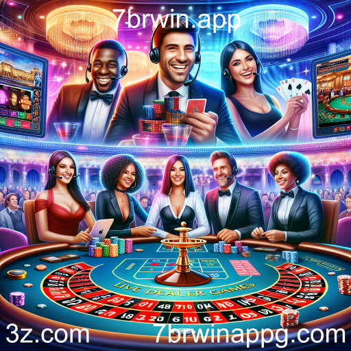 Experimente a Emoção dos Jogos 'Ao Vivo' no 7brwin.app